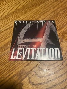 Criss Angel Secret To Levitation DVD 2009 - Picture 1 of 2