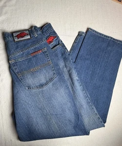Vintage 90s Y2K Razorbacks Jeans Herren 36x34 (Fit 34x34) Embroidered Arkansas Hogs - Bild 1 von 12