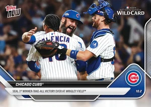 Chicago Cubs Advance To NLDS 2025 MLB Topps NOW Card 815 Presale - Bild 1 von 2