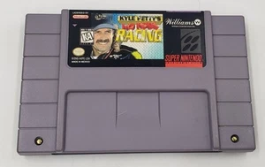 CARTUCHO DE JUEGO KYLE PETTY'S NO FEAR RACING SUPER NINTENDO SNES SOLO AUTÉNTICO - Imagen 1 de 4