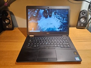 14" Dell Latitude E5470 Core i5-6300U 2.4GHz 8GB 240GB SSD Windows 10 Laptop - Picture 1 of 5