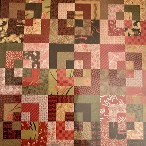 Bento Box Quilt Pattern  Wall Lap Bed By Tracey Brookshier 90 X 105 Easy Simple - Picture 1 of 3