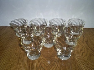 Vintage Set of 9, 4 Oz Cordial Glasses - Picture 1 of 3