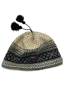 Dale Of Norway Pure New Wool Beanie Hat Knit Cap Nordic - Picture 1 of 5