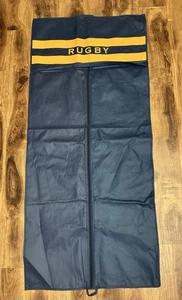 RARE Vtg RUGBY RALPH LAUREN Garment Bag Navy Blue Travel/Suit/Dress - Picture 1 of 4