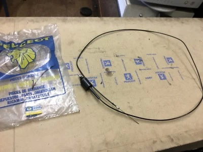 Peugeot 304 xl3 xl5 Citroen Choke cable carburettor 166174 1550mm length lumineu - Image 1 of 4