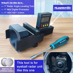Radar Angle Leveling Tool Dynamic ADAS Calibration ACC Radar Sensor Positioning - Foto 1 di 5