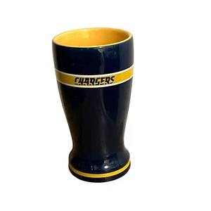 San Diego Chargers Football Blue and Gold Tall Ceramic Mug coffee cup beer - Picture 1 of 12