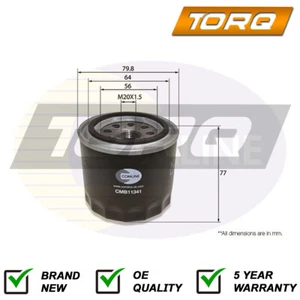 Filtro de aceite Torq se adapta a Kia Sportage Venga Rio Cee'D Hyundai ix20 i30 Tucson ix35 - Imagen 1 de 2