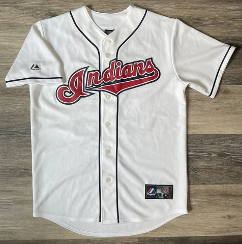 Vintage Cleveland Indians Jersey Mens Medium Coach #62 MLB Baseball Cover
