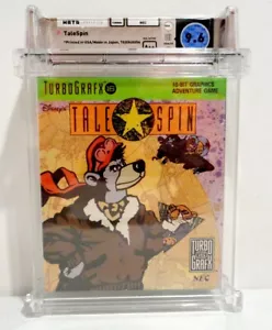 Disney's TaleSpin NEC TurboGrafx-16 Brand New FACTORY SEALED Graded WATA 9.6 A++ - Picture 1 of 10