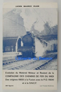 Evolution matériel moteur & roulant Compagnie Chemins de Fer du Midi Vilain 1965 - Imagen 1 de 5
