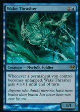 Wake Thrasher Foil | EX + | Eventide | Magic MTG