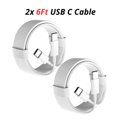 PD 40W Power Adapter Fast Charger USB-C Cord For iPhone Air 15 16 17 Pro Samsung - Image 1 of 4