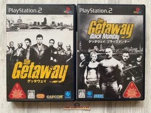 SONY PlayStation 2 PS2 The Getaway & Black Monday 2games set from Japan - Picture 1 of 6