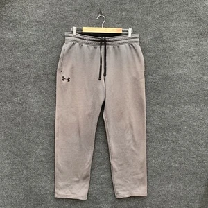 Under Armour Storm Mens Track Pants Size 34 Grey Mid Rise Regular Fit Activewear - Picture 1 of 20