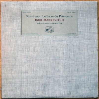 IGOR MARKEVITCH • LOT DE 5 EP/10” • STRAVINSKY/TCHAIKOVSKY/ROSSINI/SCHUBERT - Photo 1/4