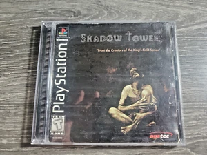 Shadow Tower (Sony PlayStation 1, 1999) PS1 Komplett CIB (HANDBUCH WASSERSCHADEN) - Bild 1 von 14