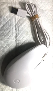 HP 126 White Wired USB Mouse, M52962-001 - Photo 1/2