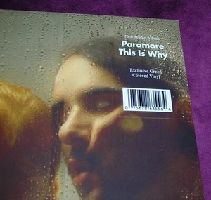 PARAMORE : This Is Why GREEN Color Vinyl LP Sealed NEW Webstore Exclusive OOP - Picture 1 of 3