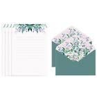 Letter Papers Set Wedding Invitation Greeting Cards Envelopes Set for Women