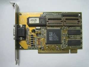ATI Technologies Inc. mach64 CT PCI 1Mb (Mitsubishi) - Vintage Craphics Card - Picture 1 of 4
