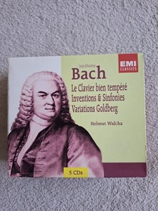 Bach: Le Clavier Bien Tempere: Helmut Walcha - 5CD Box Set + Booklet - Picture 1 of 5
