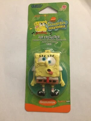 НОВЫЙ РЕДКИЙ И ТРУДНО НАЙТИ MEDO SPONGEBOB КВАДРАТНЫЕ ШТАНЫ ВИСЯЧИЙ ОСВЕЖИТЕЛЬ ВОЗДУХА SPONGE BOB - Изображение 1 из 2