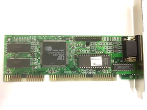 VINTAGE JAX-8228D/V2 CIRRUS LOGIC CL-GD5422-80QC-D ISA VGA KY2-JAX-CVGA54IB B166 - Picture 1 of 5