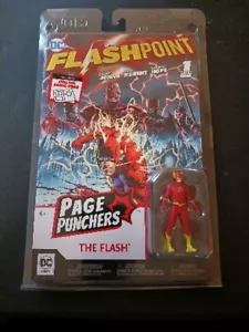 Figura de acción McFarlane Page Punchers The Flash (Flashpoint) 3" con cómic - Imagen 1 de 6