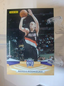 2009-10 Panini Basketball #298 - Sergio Rodriguez - Sacramento Kings (95492) - Picture 1 of 2
