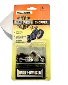 Vintage Matchbox Harley-Davidson Chopper Motorcycle 1:64 Die-Cast 1993 #76246. - Picture 1 of 7