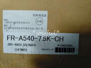 ONE Inverter Mitsubishi FR-A540-7.5K-CH 7.5KW 380V NUOVO - Foto 1 di 1
