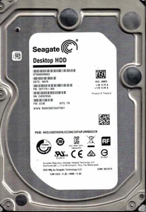 ST5000DM002, 1XY17X-300, CC48, TK, Z4D0, SEAGATE SATA 5TB AUG 2015 - Afbeelding 1 van 1