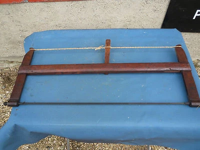 ANCIENNE GRANDE SCIE à BOIS 86 cm ,outils ancien,vieux métiers art populaire - Photo 1/4