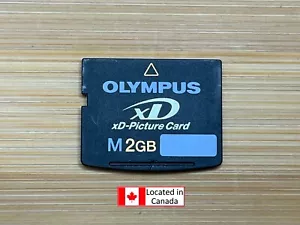Olympus 2GB M xD-Picture memory Card XD FujiFilm & Kodak Old Cameras 14C - Picture 1 of 3