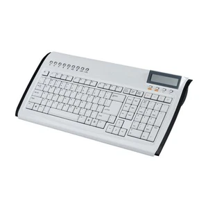Zignum Keyboard USB Tastatur 7350, QWERTY Layout, 9 Hotkeys, Calculator, Massiv - Bild 1 von 1