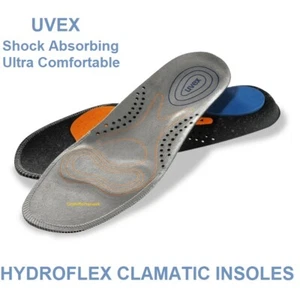 Uvex 3D Schaumstoff Komfort Einlegesohlen Hydroflex Orthese Stoßdämpfung Arbeitsstiefel Schuh  - Bild 1 von 3