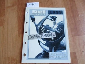 1999 BUELL Thunderbolt S3 Parts Catalog Book Manual - Picture 1 of 1