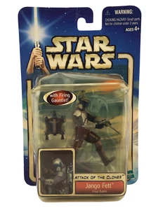Star Wars Attack of the Clones Jango Fett Final Battle Hasbro Action Figure #31 - Picture 1 of 2