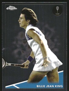 2021 Topps Chrome Tennis #35 Billie Jean King 