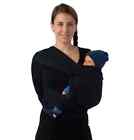 BABYLONIA BB SLING Baby Carrier Wrap Organic Cotton Black Bean NEW