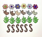 Die Cuts Lot of 24 & More Flower for Cards, Craft Scrapbook Embellishments