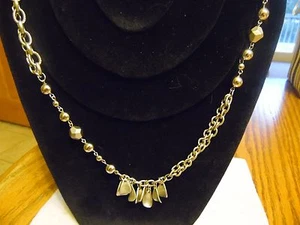 Lia Sophia "Sassy" Silver Necklace 36-39 inches NEW - Picture 1 of 1