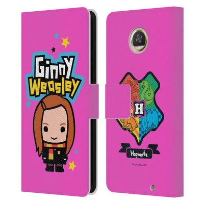 HARRY POTTER DEATHLY HALLOWS XXXIII LEATHER BOOK WALLET CASE FOR MOTOROLA PHONES - Image 1 of 4