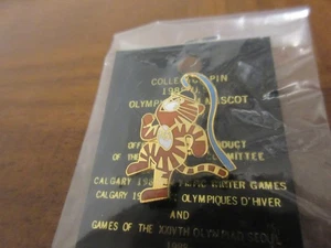 Pin SEÚL 1988 Olimpia Mascota Hodori Mascota Atletismo Juegos Olímpicos - Imagen 1 de 2