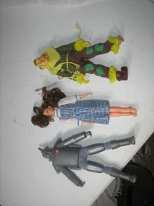 Vintage seltene 1970er Jahre Zauberer von Oz Film Mego Puppen 3er Set - Bild 1 von 15