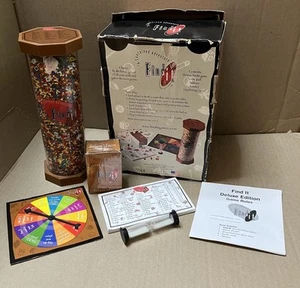 Vintage Find It Deluxe Edition Game Complete Contents New Box Is Worn - Picture 1 of 11