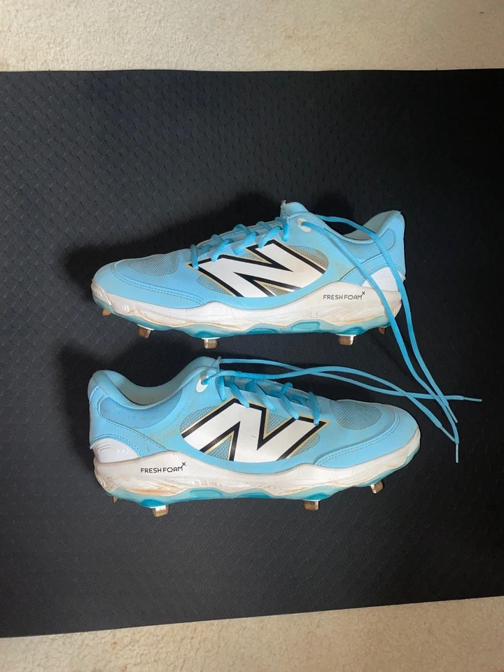 New Balance Fresh Foam Baby Blue Metales Talla 12 Foto 1 de 4