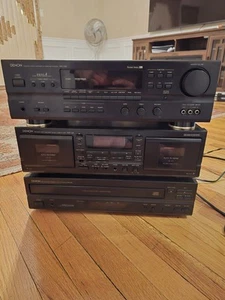 Denon AVR-1200, DRW-580 and DCM-360 Combo- Vintage Set- Fully Functional - Picture 1 of 2